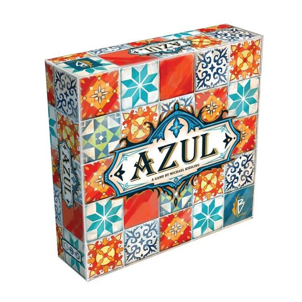 

2021 Classic Azul Cards Azul Board Game First Edition 2-4 Players for Family Kids Boy Girl Toy English Version Classical