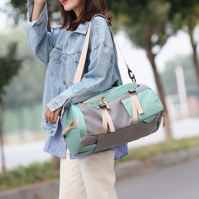 

2022 new arrivals Large Womens Tote Weekender Backpack Bag Blank Cute Travel Bag For Women, As picture