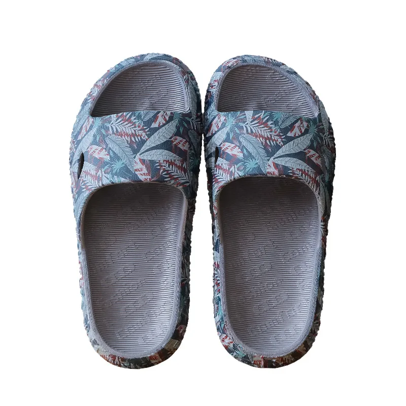 

Custom Logo Mens Sliders Blue Mans Slides Sandals Slides Footwear With Logo Custom Slippers Slippers For Men Blank Slide