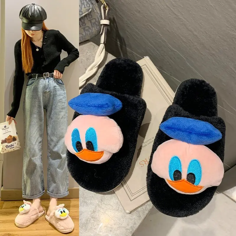 

2021 luxury newest warm ladies fuzzy plush indoor slides slippers fluffy furry house slippers winter