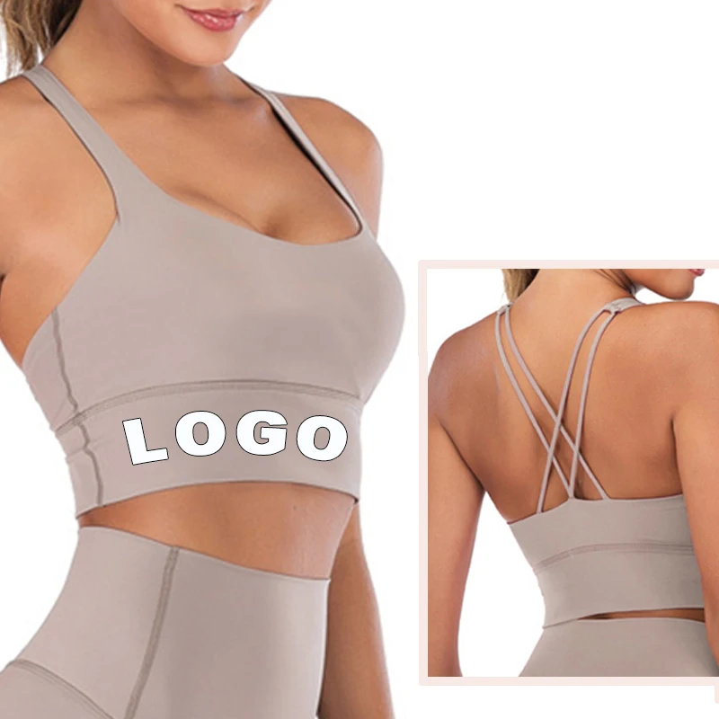 

Naked-Feels Yoga Set Short Sports Bra +Yoga Shorts Women Fitness Set 2pcs Sports Clothing, Picture