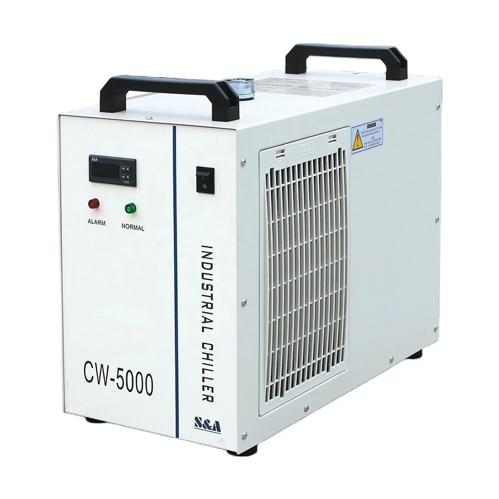 

S&A CW3000 CW5000 CW5200 CW6000 co2 laser industrial cooling chiller water cooled