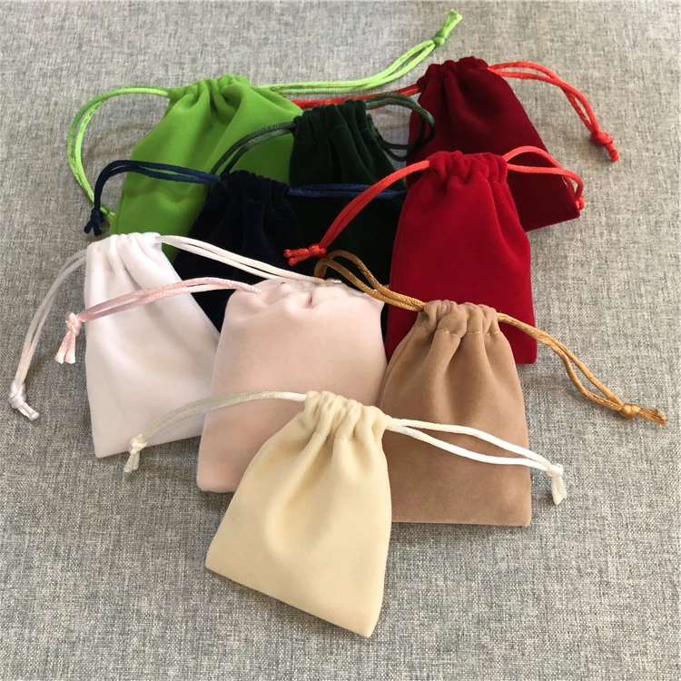 

Custom small hair eyelash drawstring silk pouch jewelry gift packing satin drawstring makeup bag, Custom color