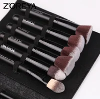 

Makeup Brush 18Pcs Custom Natural Hair Makeup Brush Set OEM Service with Cosmetic Bag