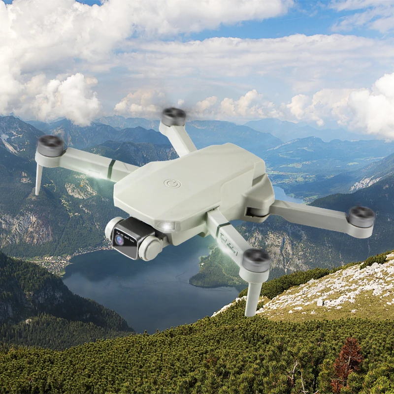 

2021 NEW Q8 drone GPS brushless motor HD aerial shot folding drone quadcopter remote control aircraft toy drone, Gray