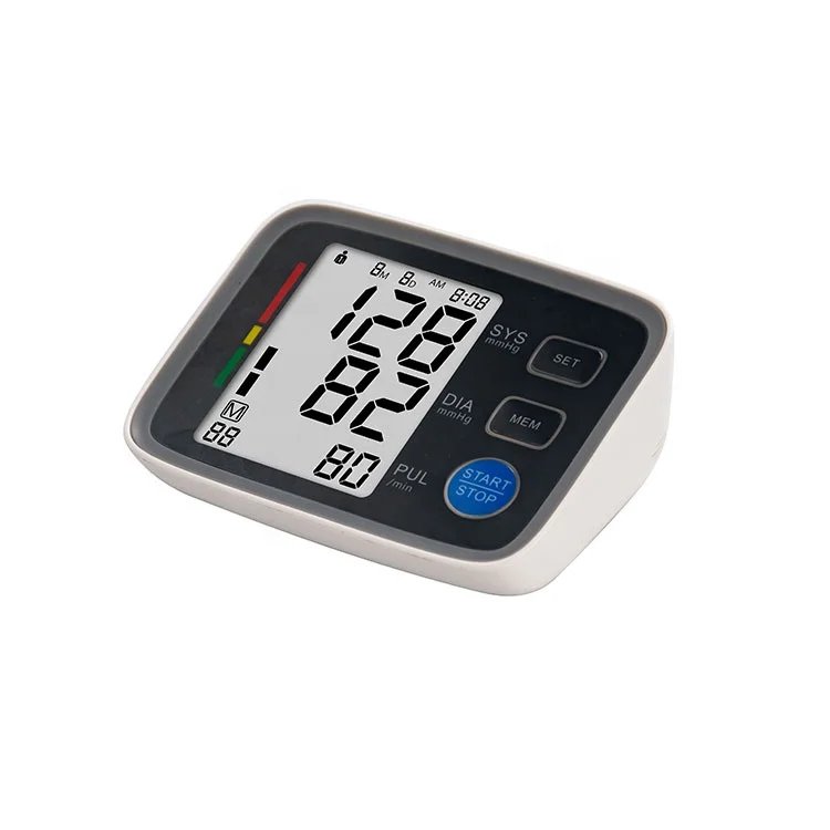 
large lcd display upper arm Blood pressure monitor with CE and FDA Approved digital bp accuracy 