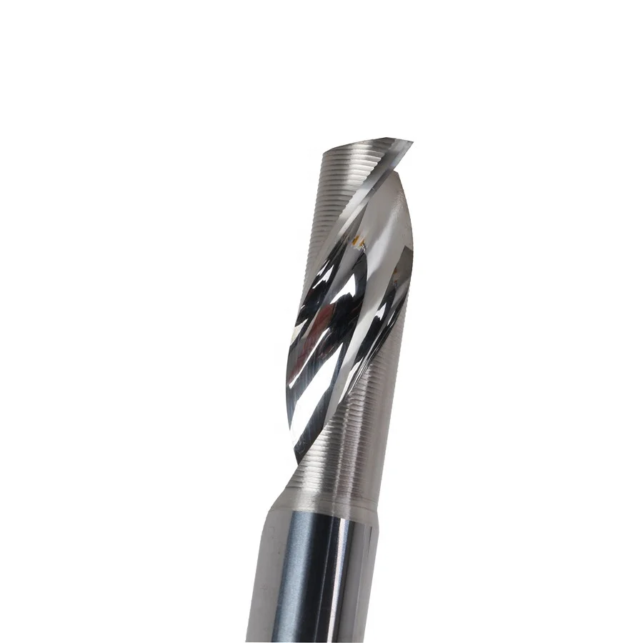 

DouRuy 3.175/4/5/6mm Wholesale high precision CNC Aluminum carbide aluminum end mills with single flute