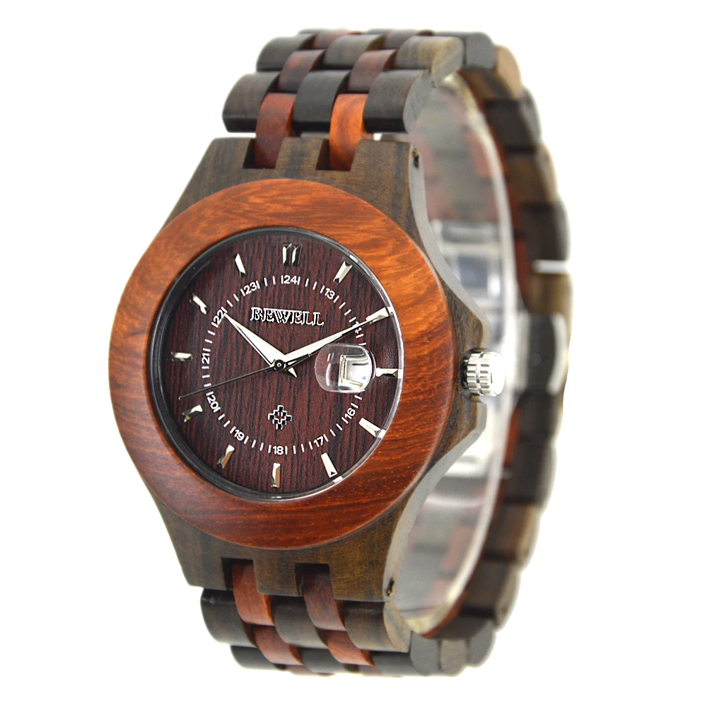 

2020 Alibaba Latest Men Wood Watches Sandalwood Custom Logo with Private Label Quartz Watch for Men