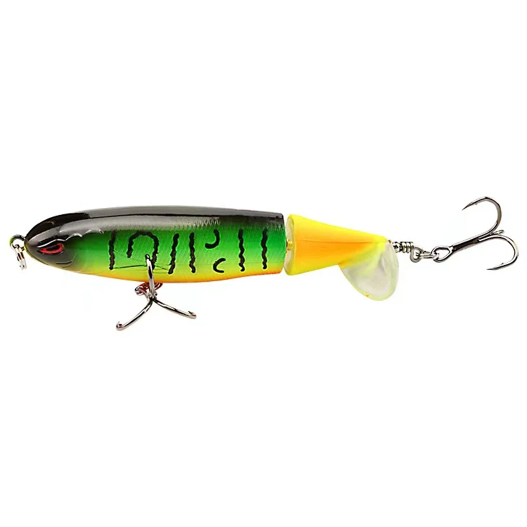 

Fishing Tackle Factory Wholesale 10cm11cm 14cm Minor Rotating Lure for Fishing spinning bait, Colourful