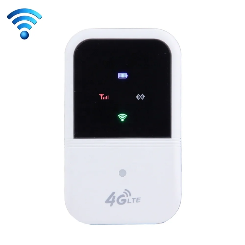 

4G Wireless Pocket Wifi Router Mobile Wifi Hotspot 150Mbps Portable 4G LTE M80 Router Unlock WiFi Router with 2400mah Battery