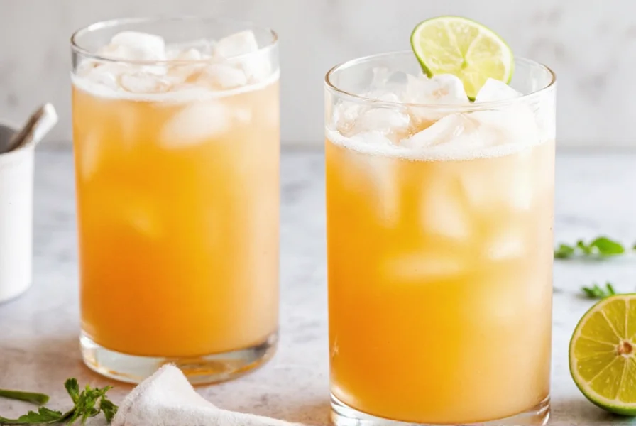 ginger beer mocktail