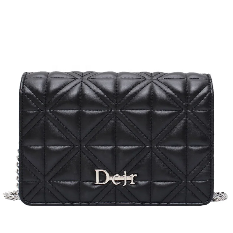 

High Quality Shoulder Quilted Handbags for Women Luxury Metal Chain Bag