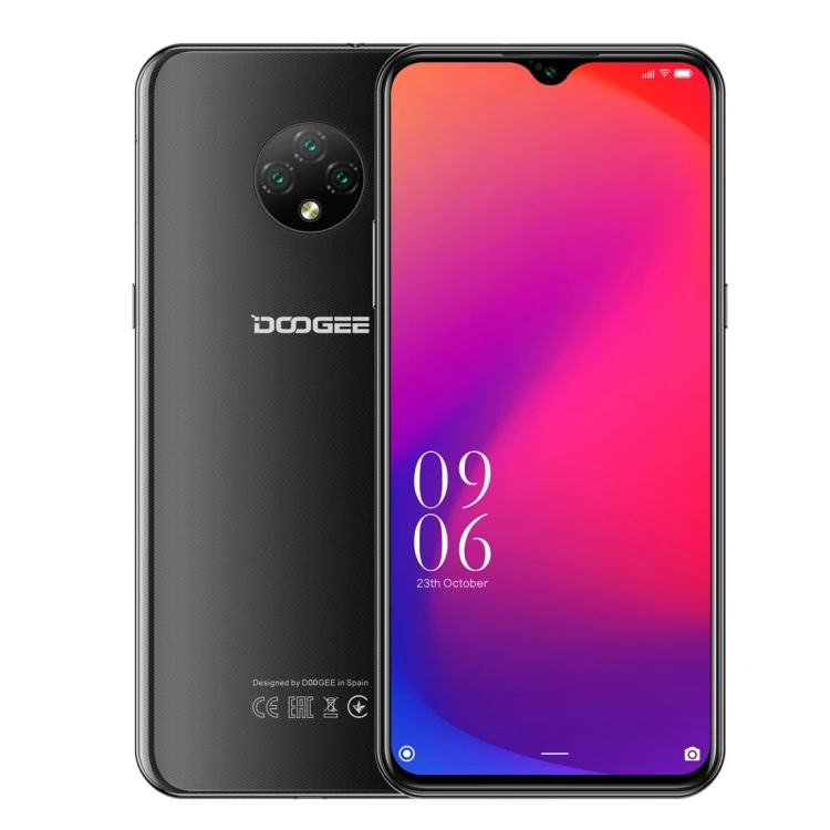 

Wholesale Original DOOGEE X95 smartphone 2GB 16GB 6.52 inch Water-drop Screen Android 10 MTK6737V/WA Quad Core 4g mobile phones