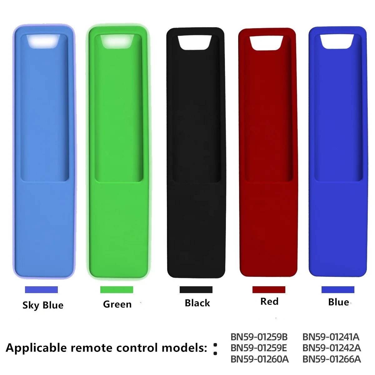 

Silicone Case Use For Samsung TV BN59-01259B 01260A Anti-Slip Washable Dust-Proof Anti-Lost Protective Cover Remote Control