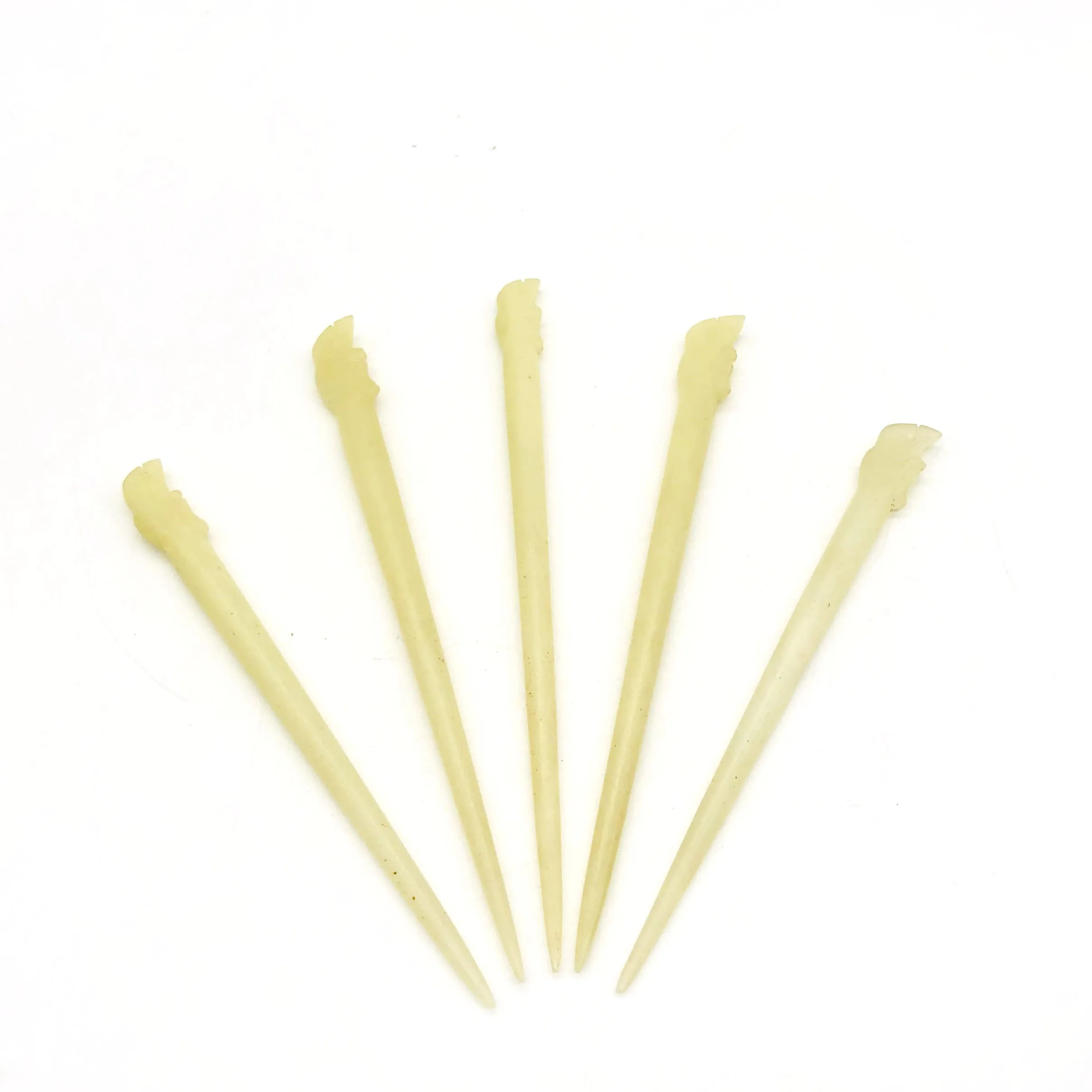 

Handmade exquisite ornaments natural jade Hairpin, White