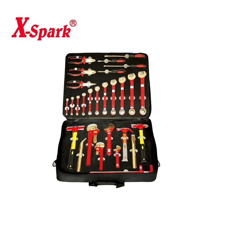 

Non Sparking Non magnetic hand tools set 28pcs, Nature
