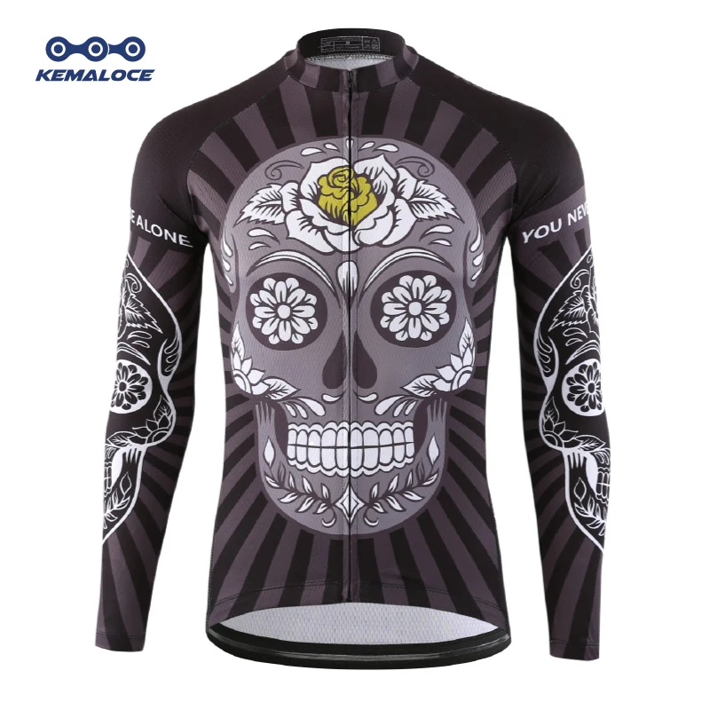 

Long Sleeve High Visibility Cycling Jersey,Thermal Biker Shirts,Cycling Jacket Breathable Merino Wool Cycling Jersey Retro
