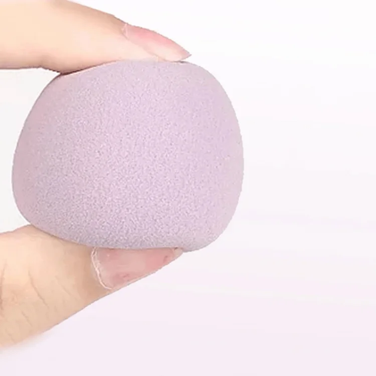 2020 wholesales oem loq moq 10 color drop-shaped egg vegan soft mini private label custom logo sponge blendered with box
