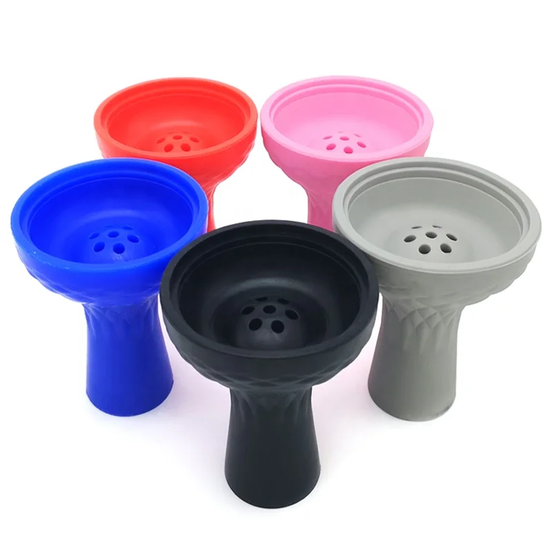 

LOMINT 7 Holes Style Silicone Hookah Bowl Shisha Chicha Narguile Tobacco Holder Accessories Gadget LM-228