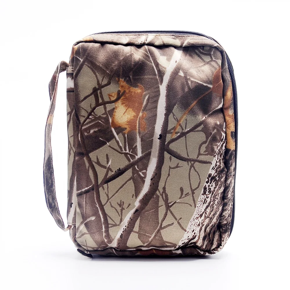 

RTS Camo Leaf Bible Cover Bag Religious Gift Book Bag Journal Diary Bag DOM113113