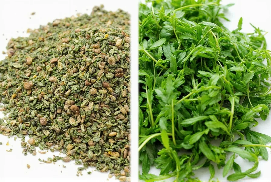 Fresh herbs at a market