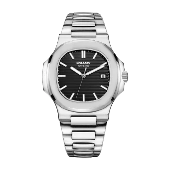 
Business male watch big face luminous fluorescent hands and indicators fashion men wristwatch 