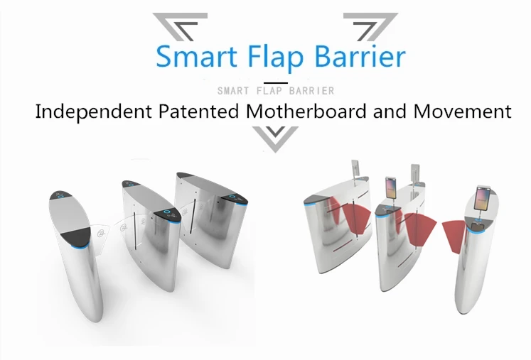 Customized Biometric Flap Barrier