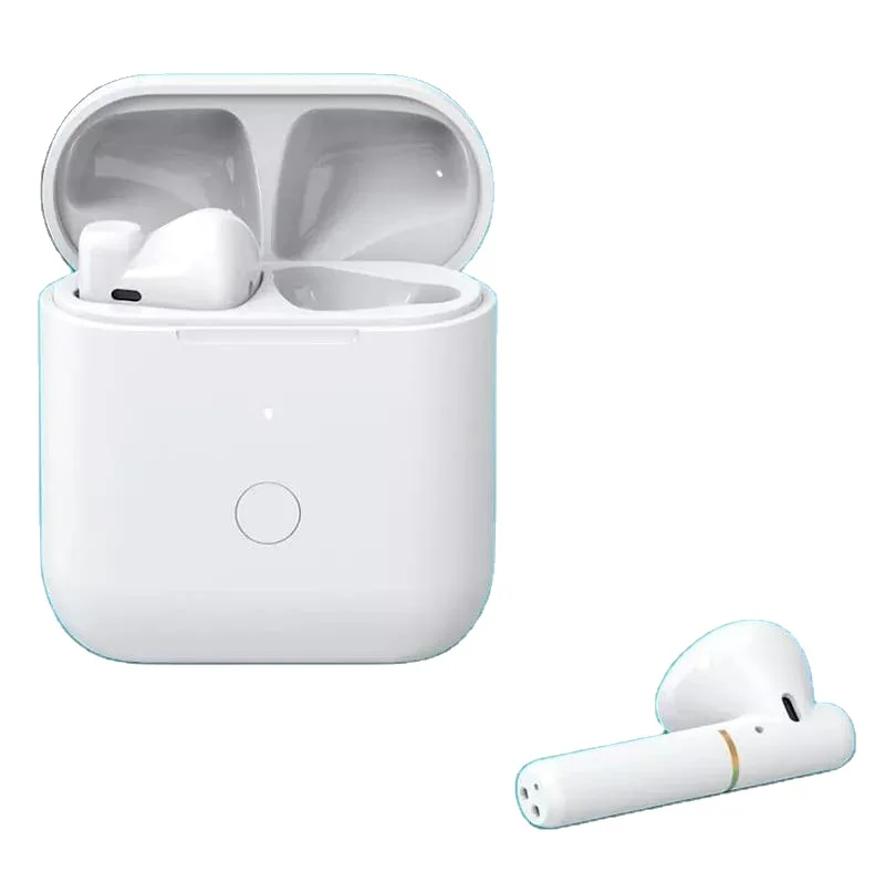 

2021QCY T8 noise cancelling earbuds tws wireless earbuds Touch Control Type-C white, Black