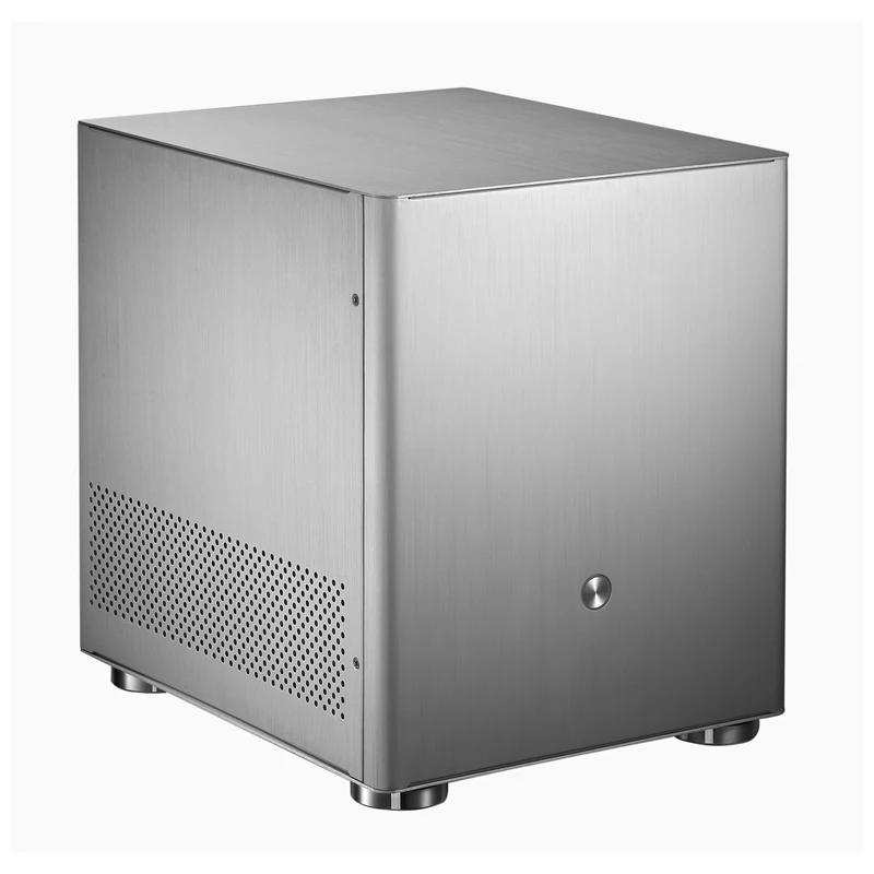 

JONSBO V4 aluminium alloy Computer Case Desktop PC Support ATX power 3.5" 2.5" Hard Drive for Mini ITX/M-ATX (245x245mm)