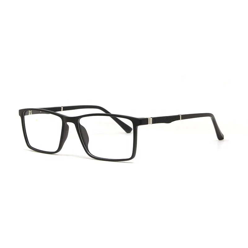 

Wholesale 2021 Fashion Retro Square Women Brand Designer TR90 Optical Frames Eyeglasses For Men