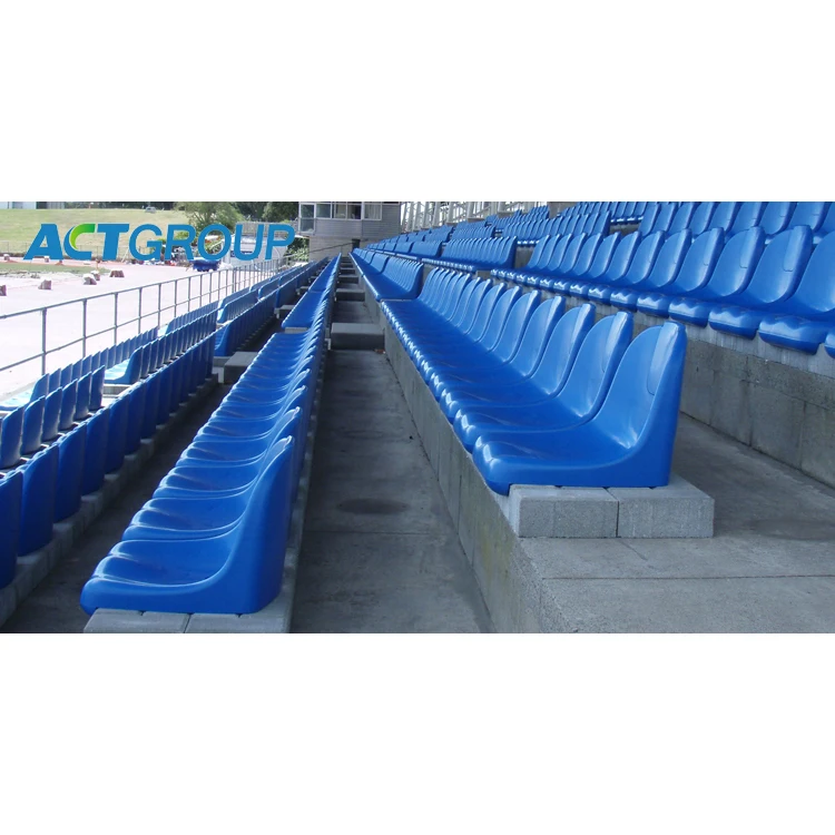 

Hot sale plastic auditorium seating chair for stadium, Red, yellow, blue and green