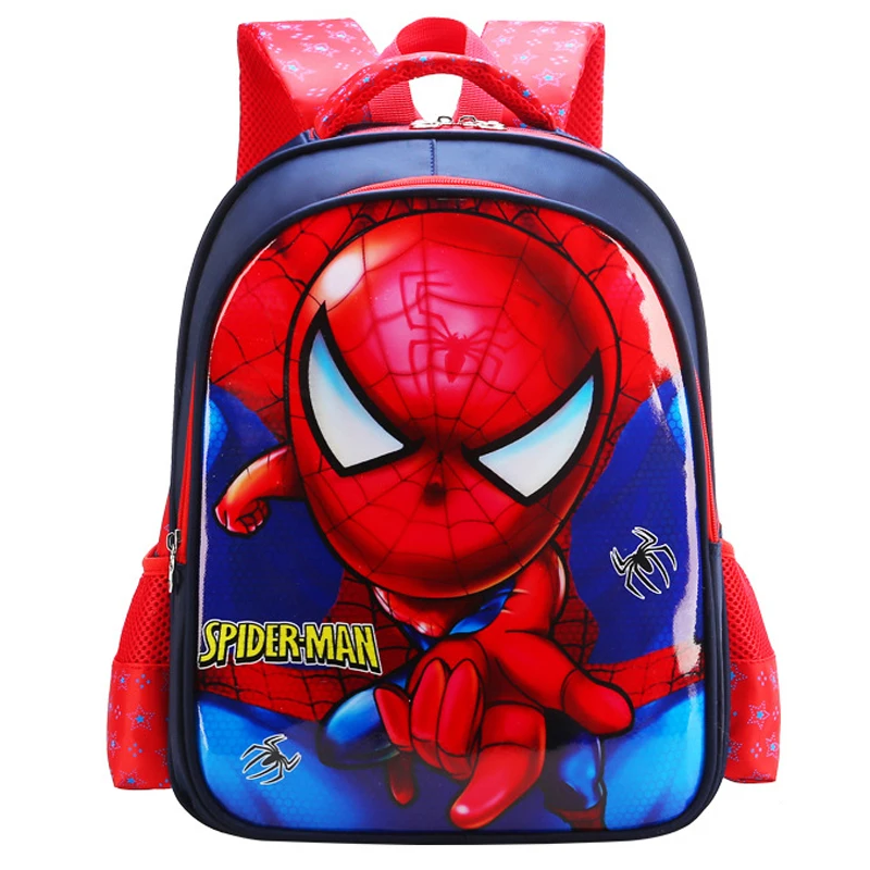 

Mochilas Spiderman Children School Bag 3D Cartoon Child School Backpack, Customized color