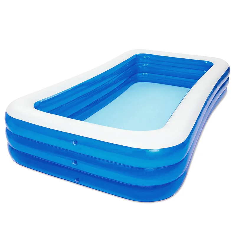 

Wholesale Adult Family Children Intex Outdoor Above Ground Kids Inflatable Swimming Pool, Blue