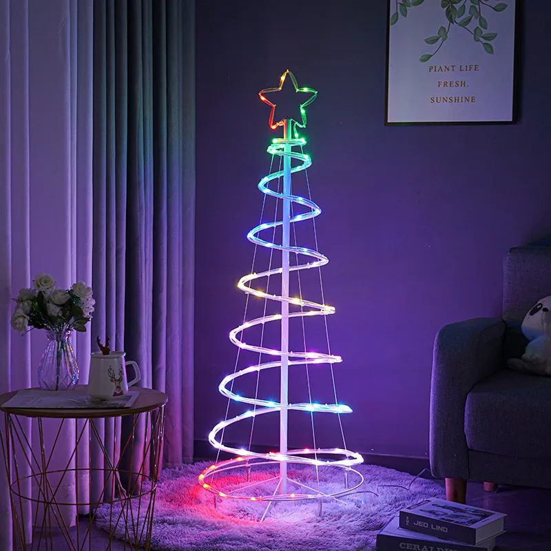 

New type Light tree Outdoor Christmas Decoration led lights for home remote control Multiple control holiday