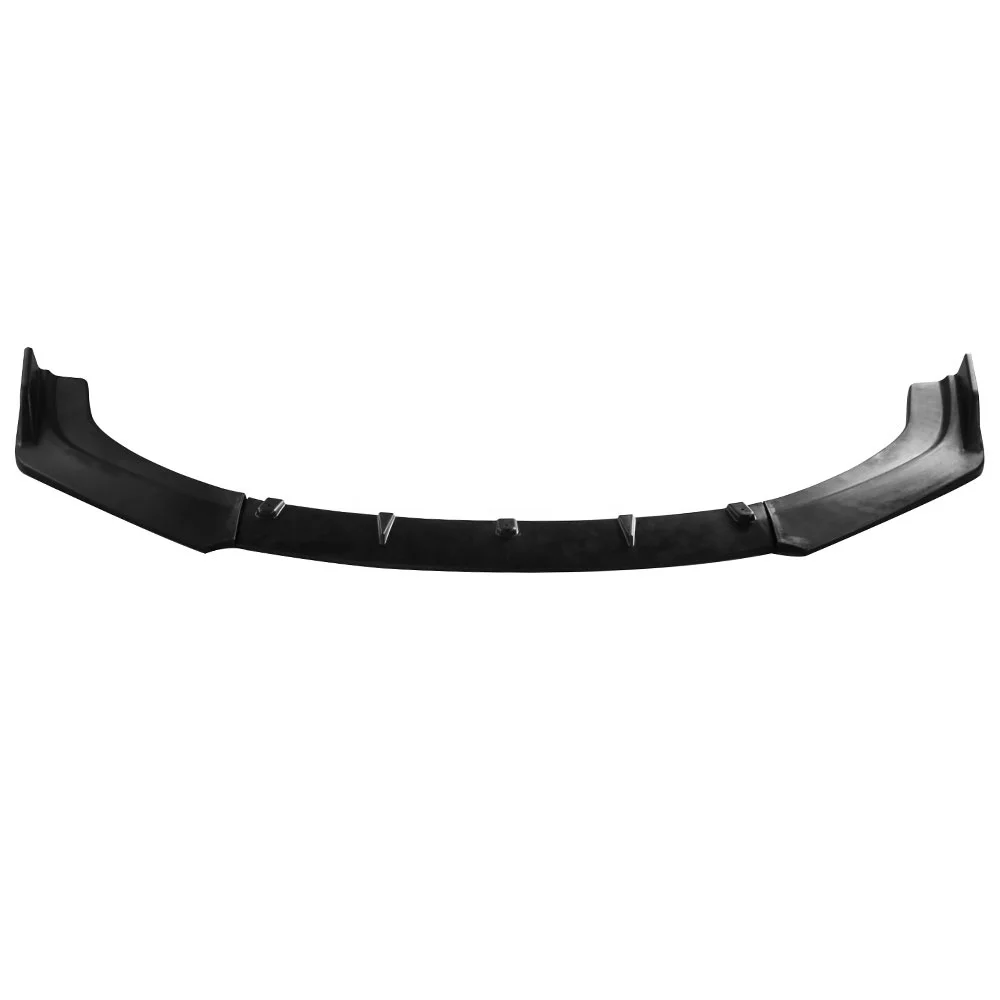 

Plastic ABS glossy black or carbon fiber look MP M Performance front bumper splitter spoiler lips for BMW F30 F32 F10