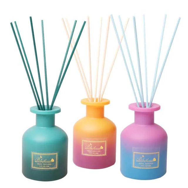 120ml Hawaii beach aromatherapy Reed Diffuser Oil Refill with Reed Sticks 