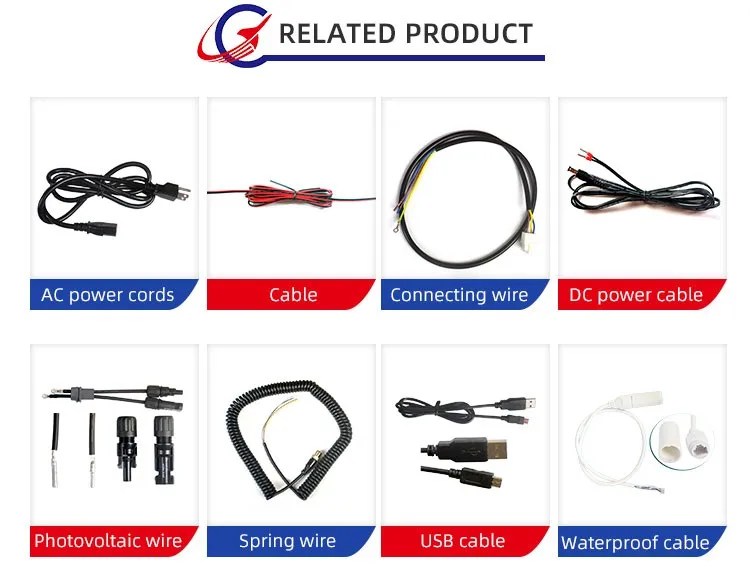 4pin connector and crystal head electric spring coil cable for telephone cord