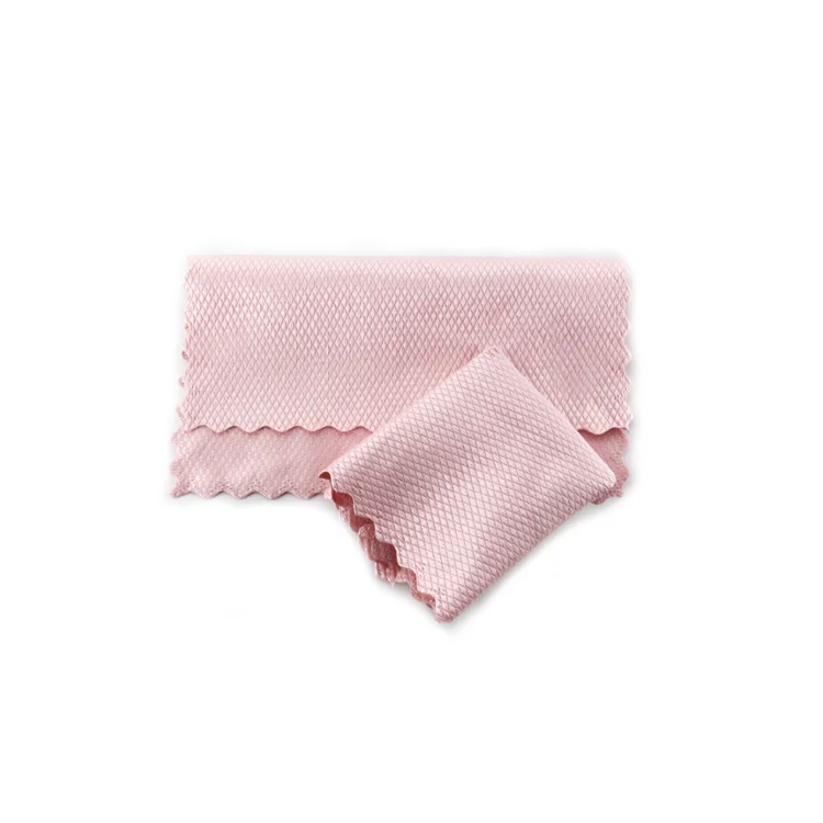 

Hot sale Household Cleaning Products Cloth Fish scale cleaning cloth and absorbent non-marking rags