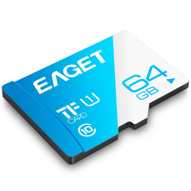 

EAGET 16GB-256GB class 10 tf card for Samsung android phone sports camera sd card tablet memory card with adapter for doorbell