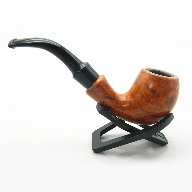 

New style set, ancient wood color, curved handle smoking set, Antique wood color