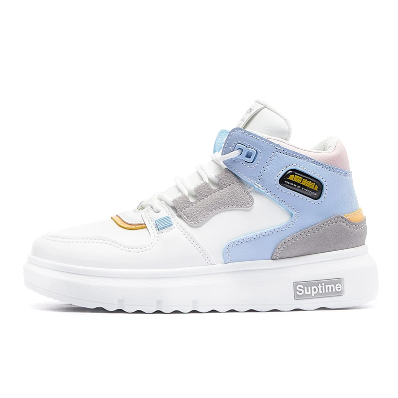 

Outdoor Women White Casual Shoe Casual Tennis Shoes, Pink, green, blue