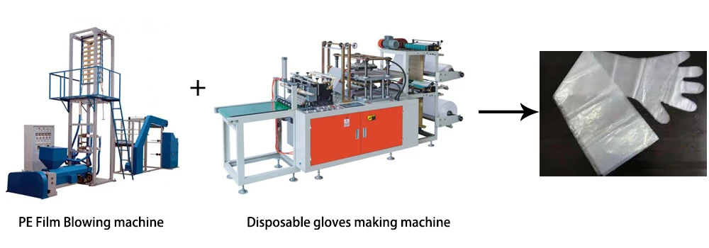 Mini PA Film Blowing Extruder Machine PP Plastic Germany