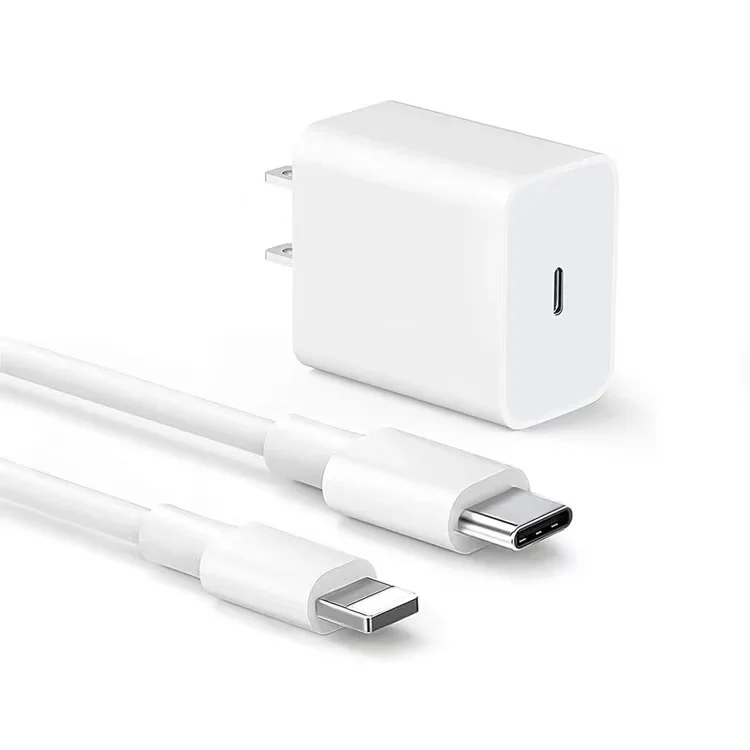 

B2 Original Charger PD 20W USB-C Fast Charger EU US Plug Adapter Wall Charger with Cable For IPhone 13 Pro for Huawei