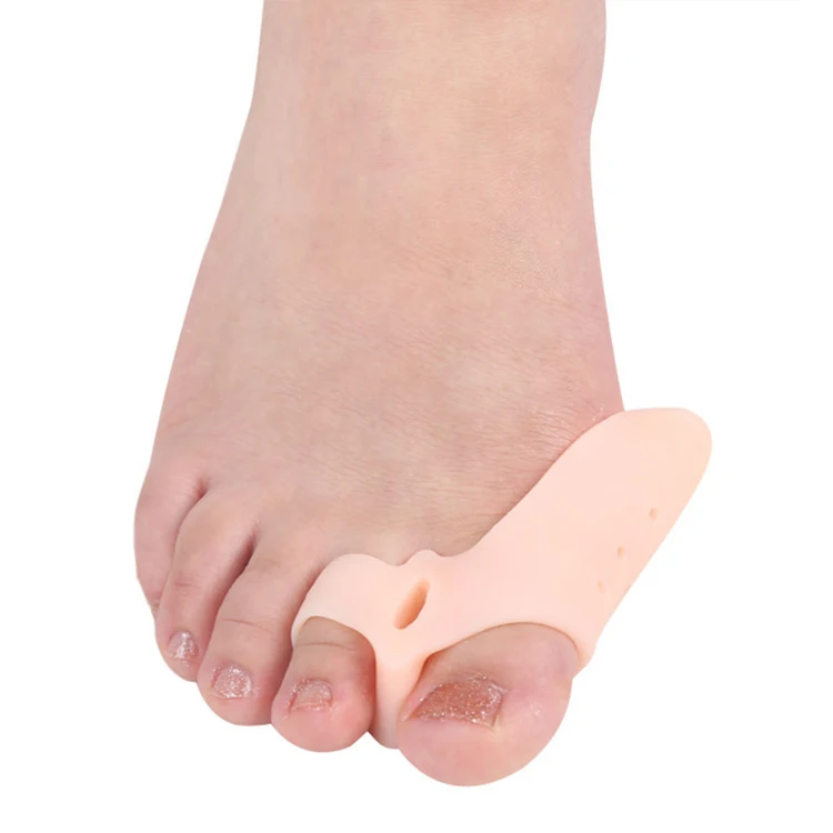 

2022 Pain Relief Stretcher Gel Silicone Foot Finger Protector Silicone Durable Toe Separator Bunion Corrector, Customized color