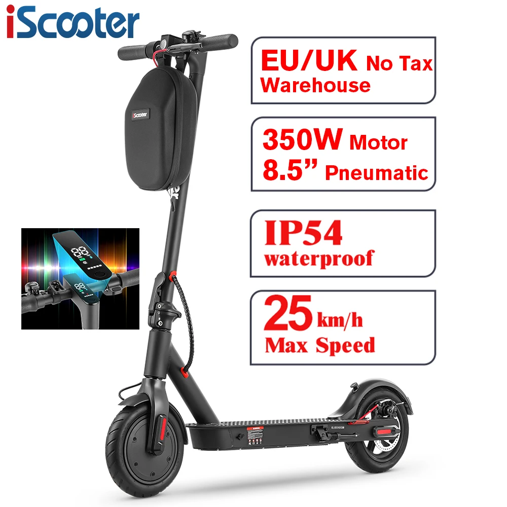 

iScooter 25km/h adult electric scooter 350w electric scooter EU UK warehouse electronic scooter electrique