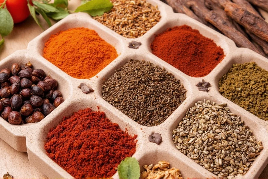 Commercial Baharat spice blend package