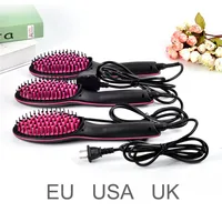 

Straightening Irons Electric Brush Styling Hair Straightener Comb Hair Care Auto Massager Simply Fast Hair