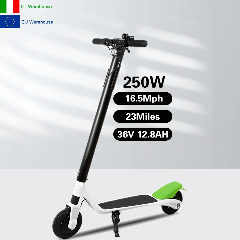 

16.5 Mph High Speed Electric Scooter European Warehouse Free Shipping 250w Scooter Electric Lightweight Ce Scooter Electric