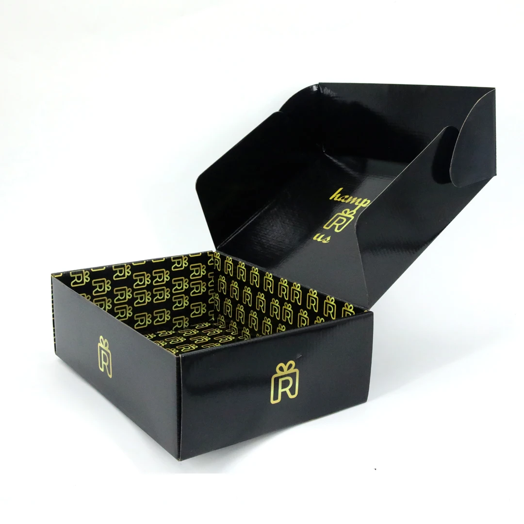

Wholesale Foldable Stackable Custom Logo Paper Corrugated Carton Shoe Box with Logo Packaging