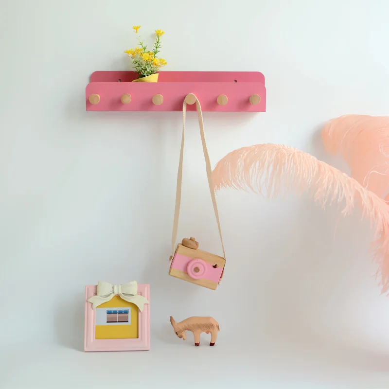 

Nordic Style Home Decoration Iron U Shape Storage Shelf